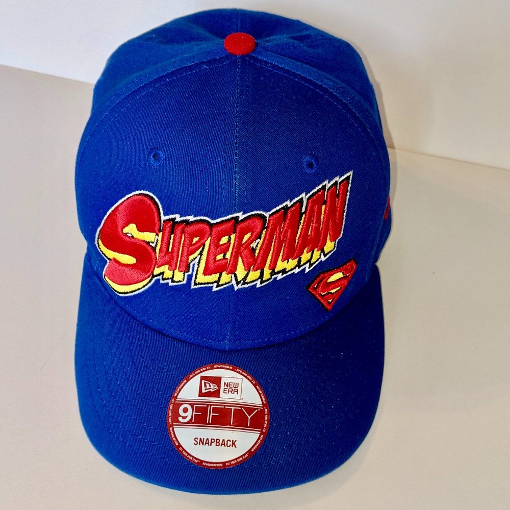 NEW ERA 9Fifty Snapback Superman Hat